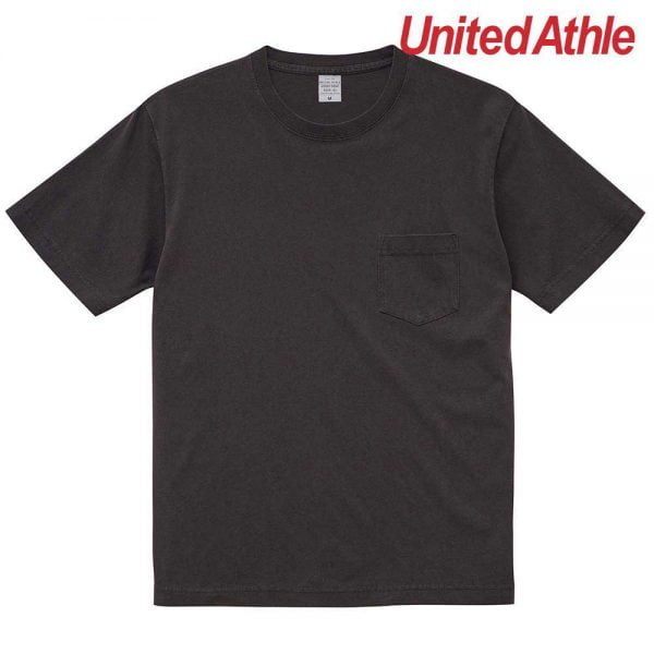 United Athle 5029 5.6oz Pigment Dye Adult Cotton Pocket Tee
