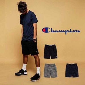 Champion 8180 9-Inch Inseam Cotton Jersey Shorts with Pockets (US Size)
