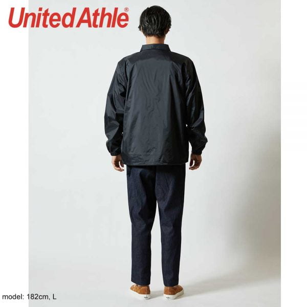 United Athle 7059-01 Nylon Coach Jacket