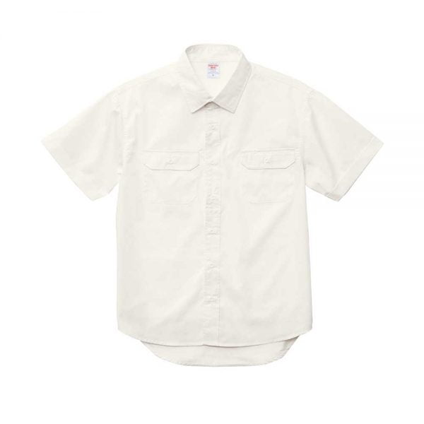 United Athle 1772-01 T/C Short Sleeve Work Shirt with Pocket