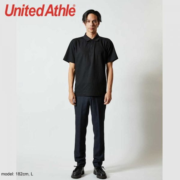 United Athle 2020-01 4.7oz 高機能吸濕排汗網眼 Polo 衫 (反昇華)